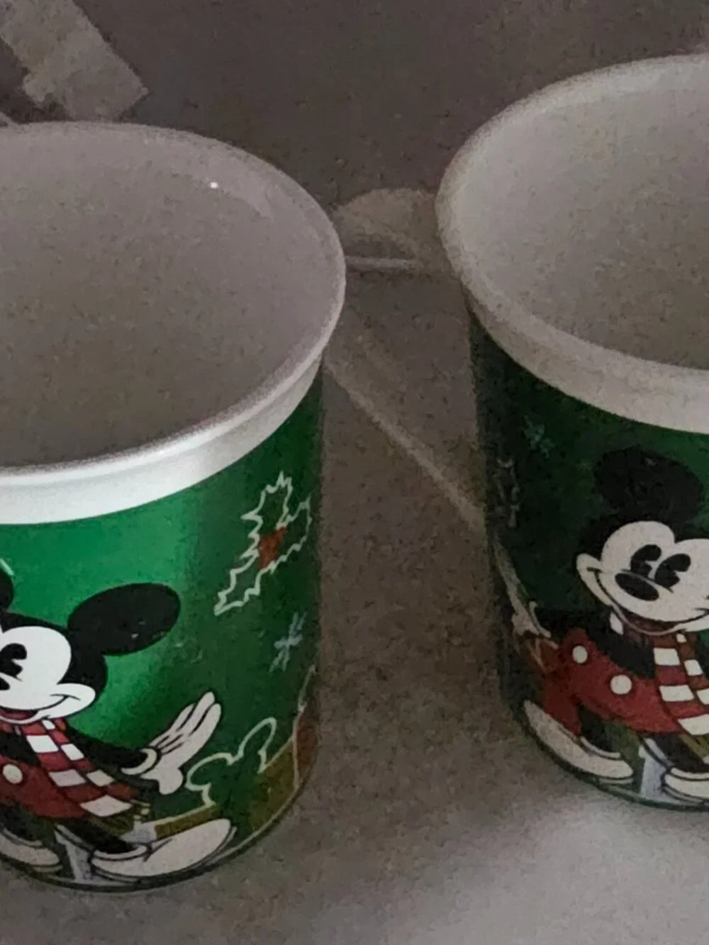 2 Mickey Mouse Mugs - Disney - Preowned